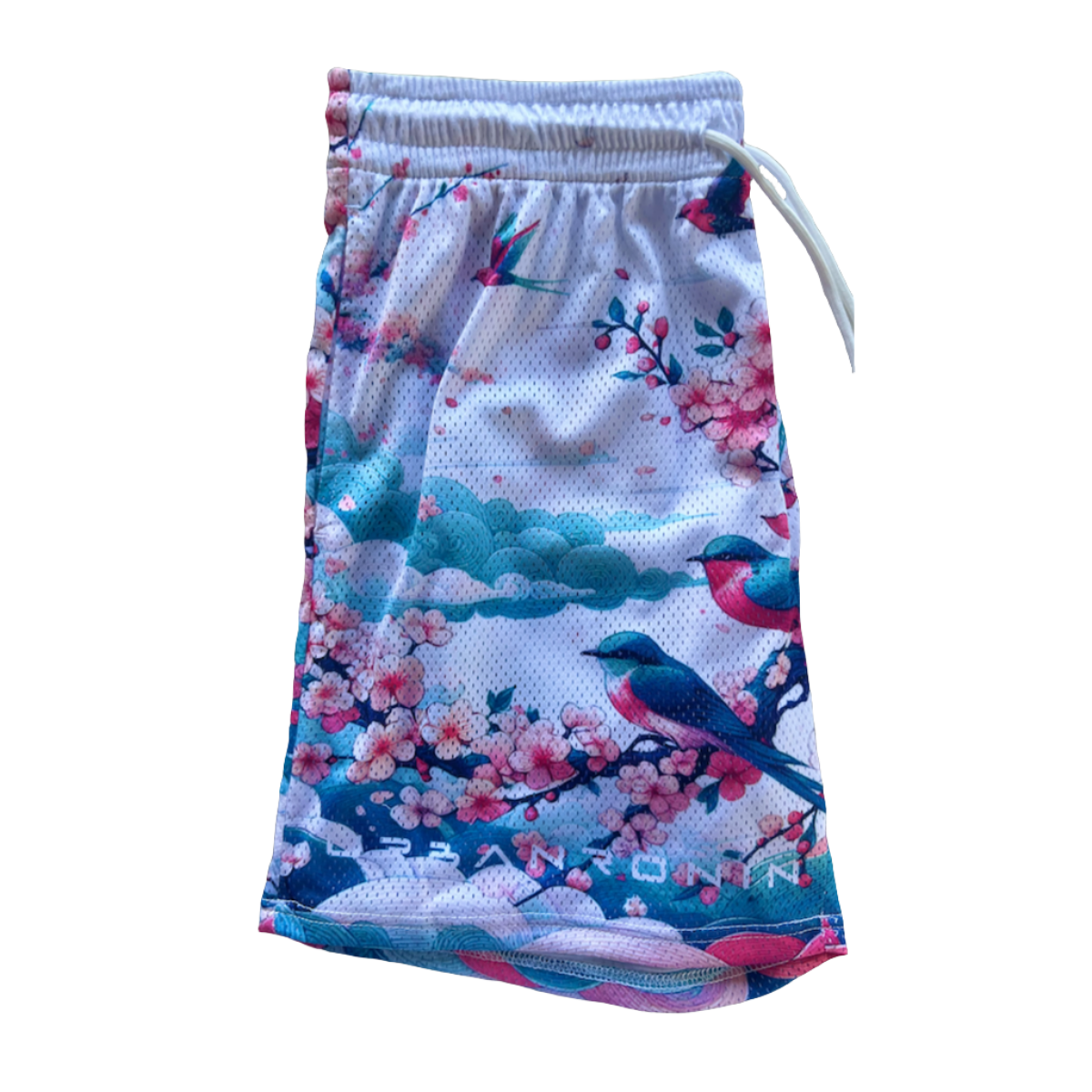 (A) BLUE BIRDS UNISEX SHORTS