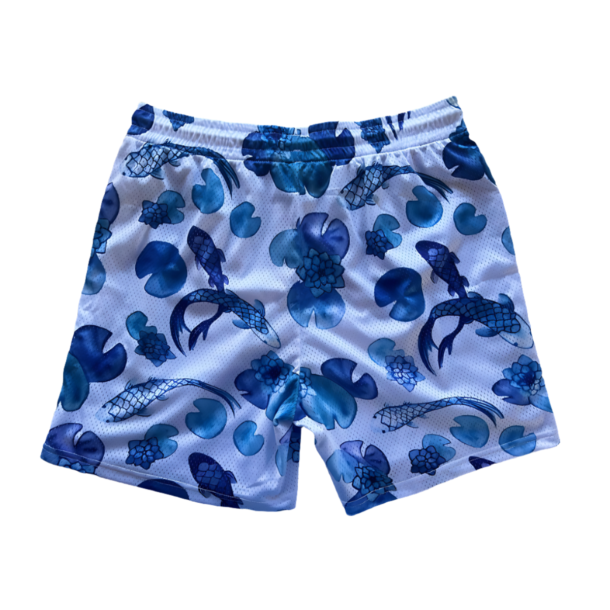 (D) LILY KOI UNISEX SHORTS