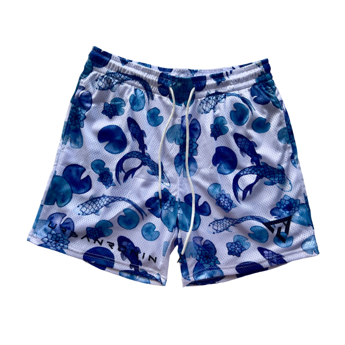 (D) LILY KOI UNISEX SHORTS